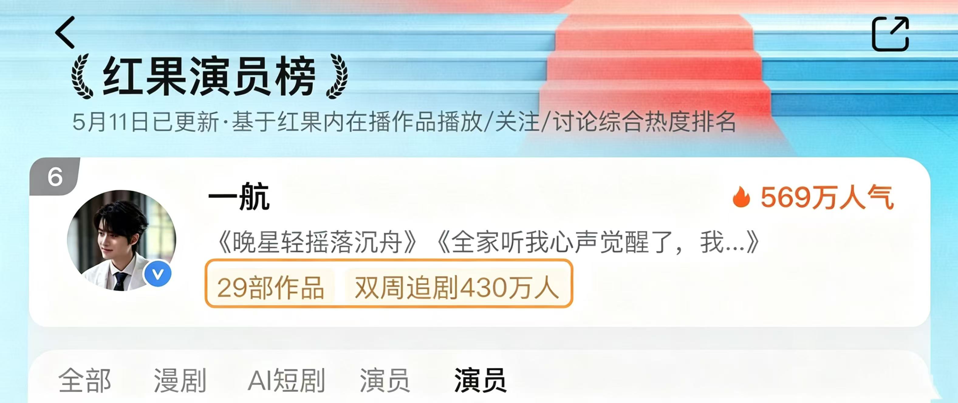 步履逐光 角色生花｜祝OST艺人一航生日快乐第7张