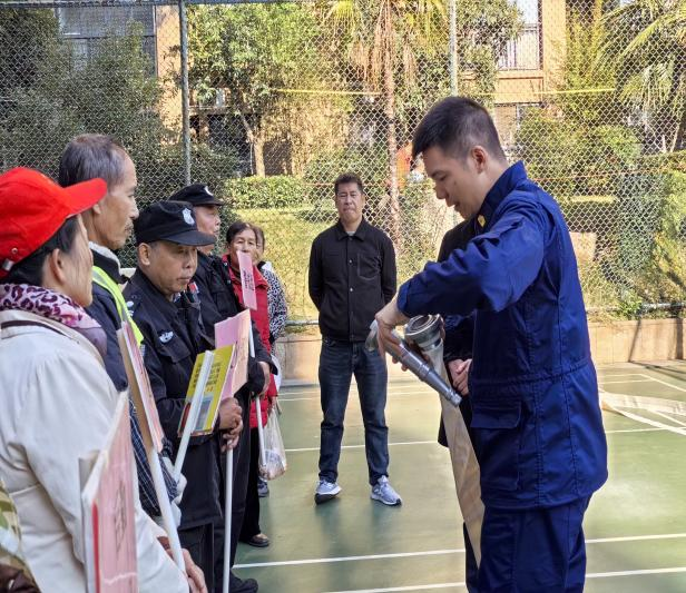 居安物业联合多方力量，漫谷小区消防演练筑牢安全“防火墙”——记漫谷小区“11.19”消防安全演练活动
