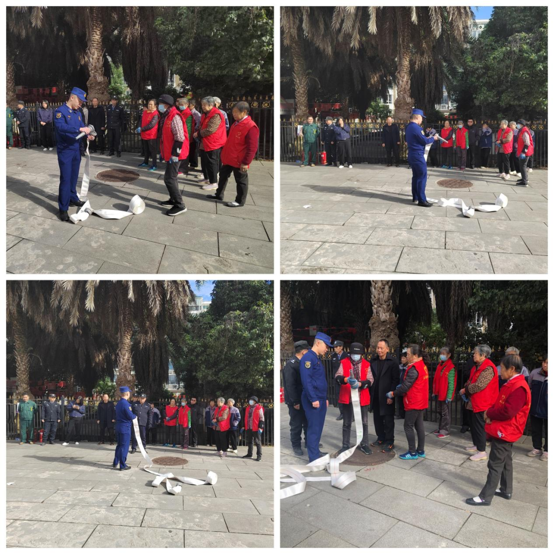 实操赋能筑安全 全民消防护家园——尚文创业城小区消防演练纪实