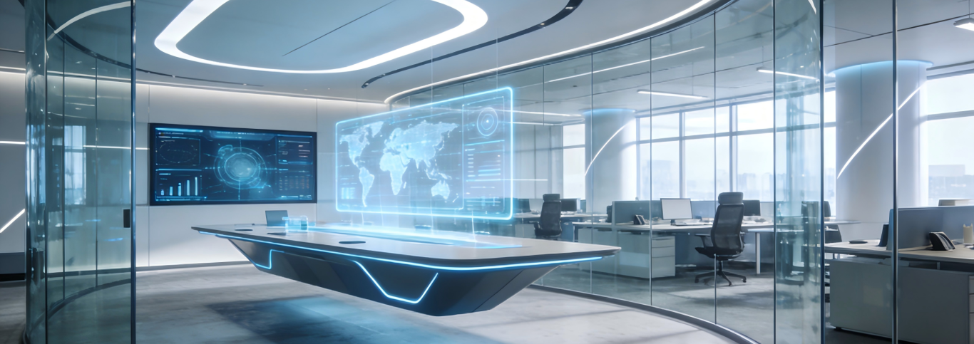 未来办公实景展示区