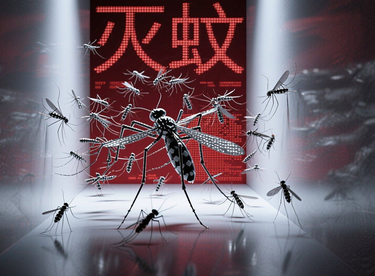 jimeng-2025-07-25-1033-帮我生成一张灭蚊的群像海报.jpeg