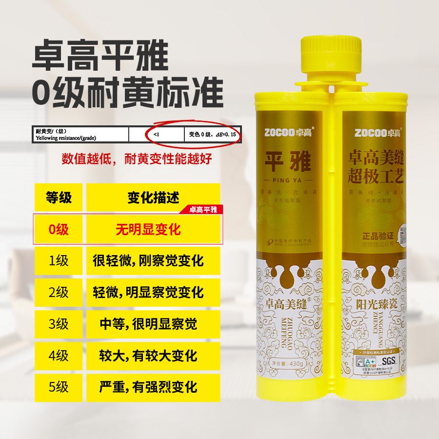 卓高平雅0几耐黄标准 卓高平雅0几耐黄标准