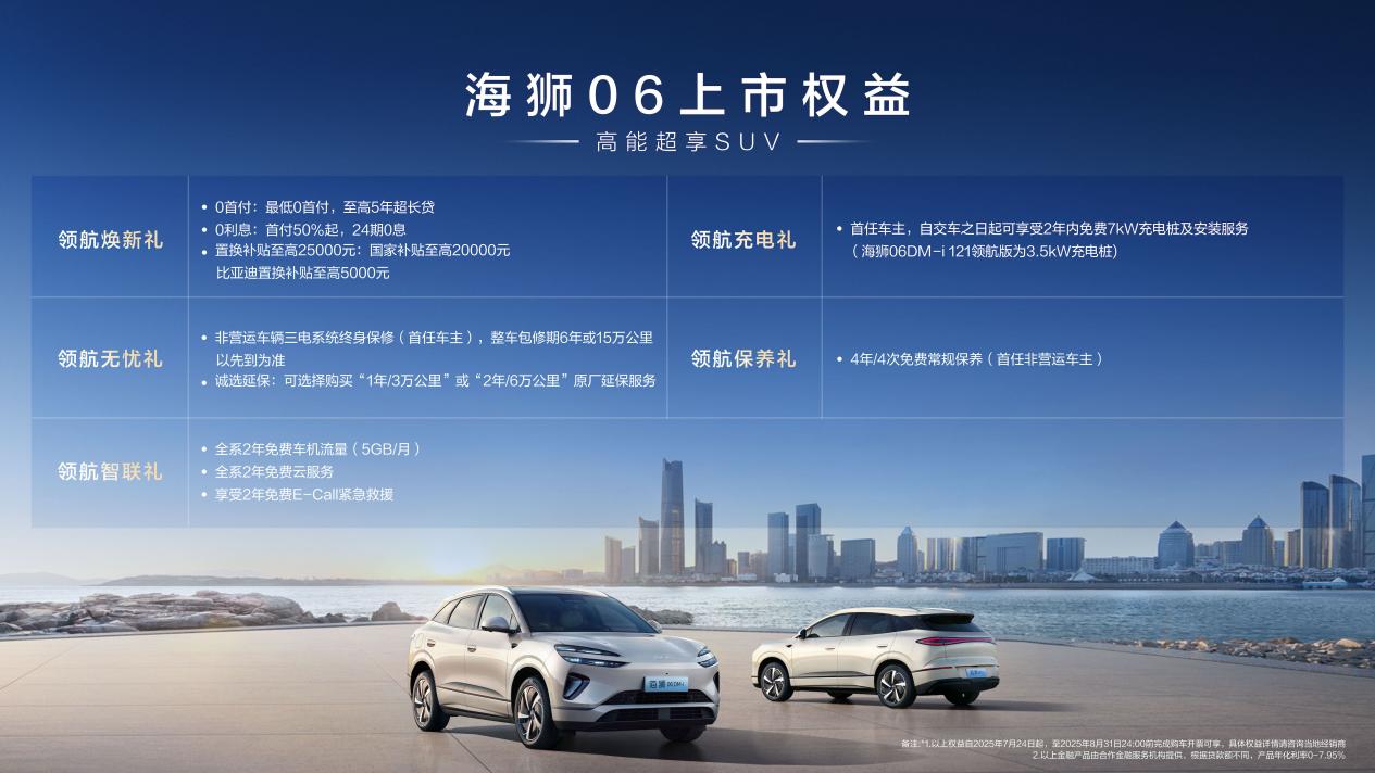 高能超享SUV，比亚迪海狮06杭州区域上市 售价13.98万-16.38万-锋巢网