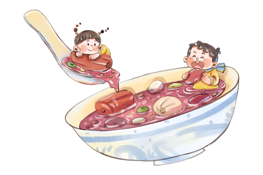 摄图网_402546243_喝腊八粥的小孩(企业商用).png
