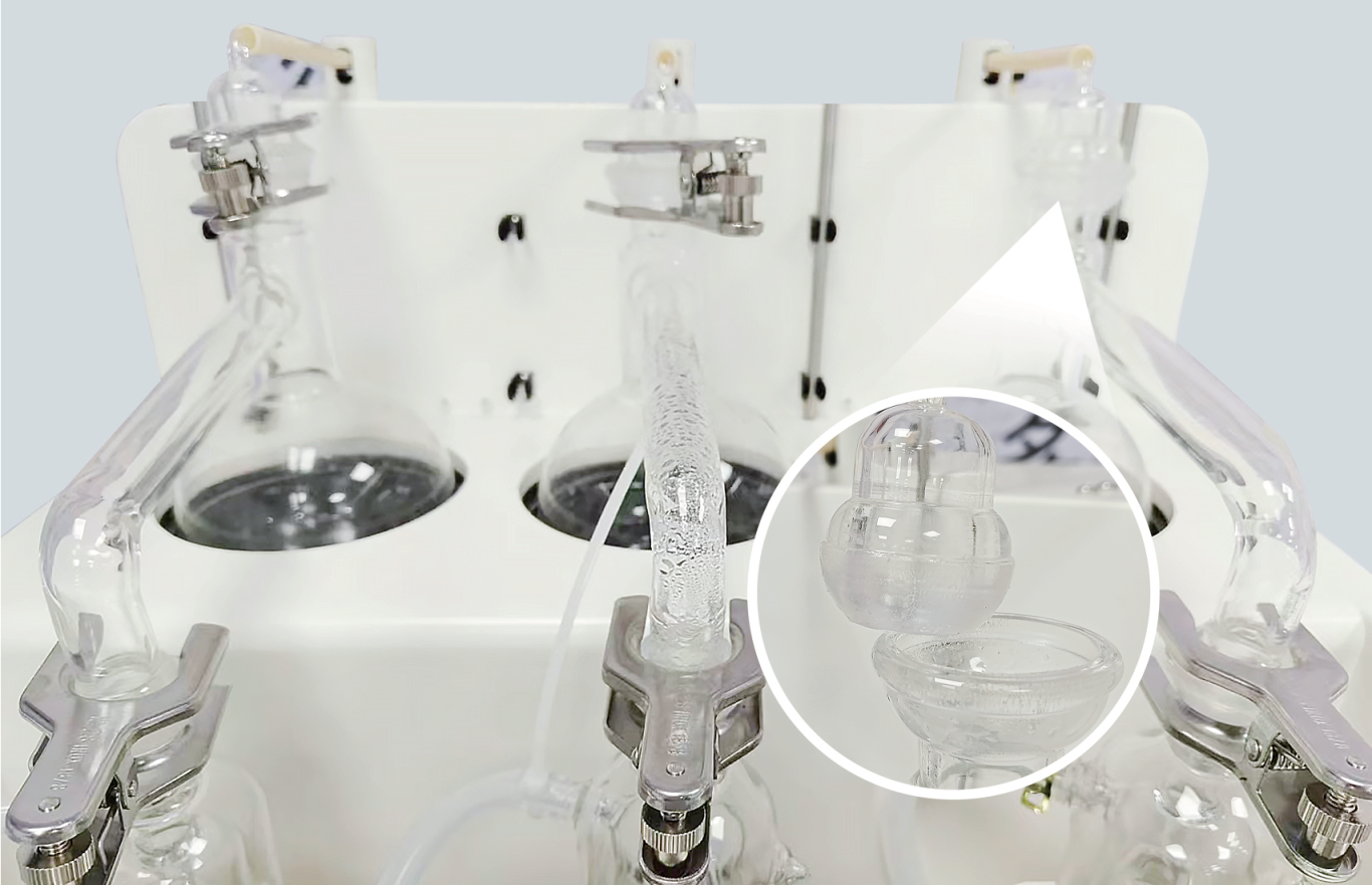 全自动智能一体化蒸馏仪DH5000｜氨氮检测高效解决方案，实验室提质增效