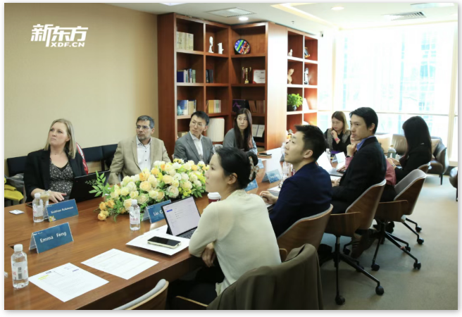 巴斯大学校长代表团到访新东方前途出国 携手共拓留学合作新机遇