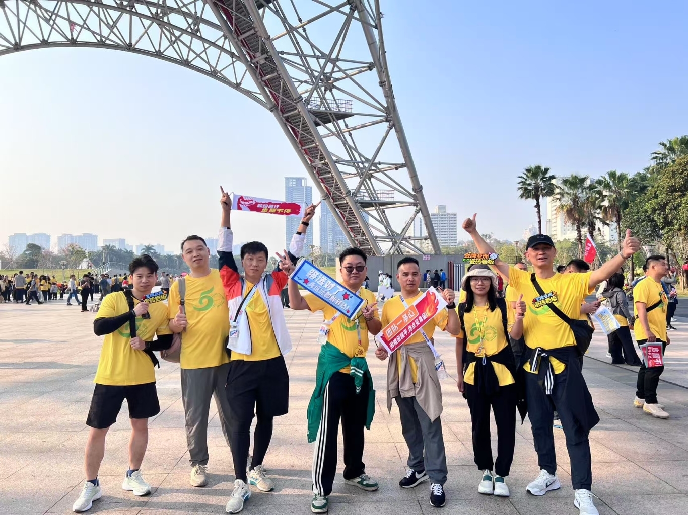 挑战佛山50KM徒步盛事，金牌亚洲用坚持诠释金牌精神！